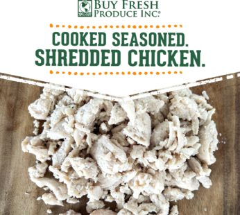 Cooked Seasoned Shredded Chicken Breast Meat (12 oz)